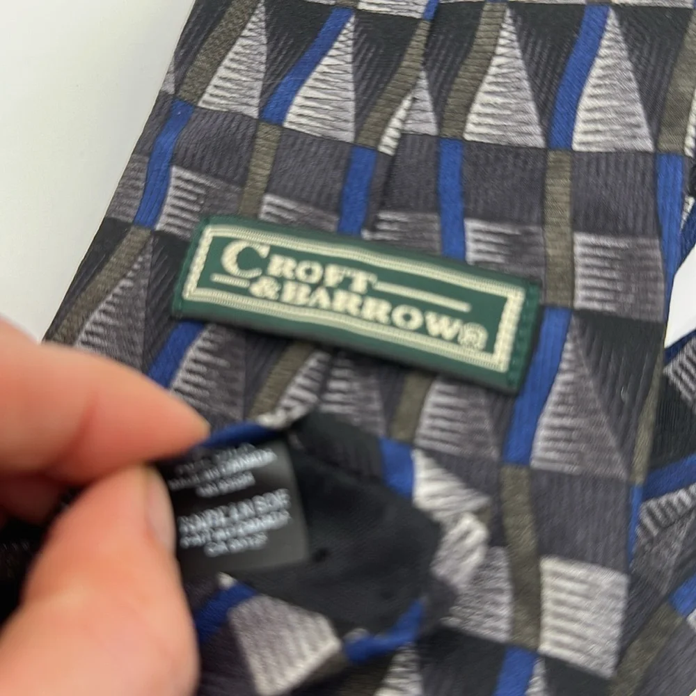 Croft & barrow tie silk
